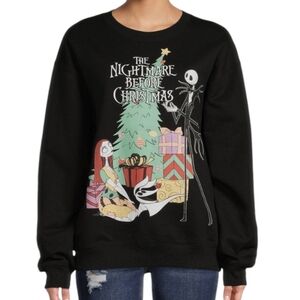 Disney Nightmare Before Christmas pullover sweatshirt Size L